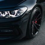 Carbon Black Metallic G30 BMW 5-Series with Vossen Wheels (9)